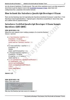 JavaScript-Developer-I Valid Test Sims