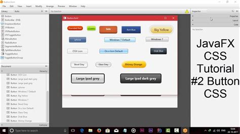 Javafx button alignment.  Using CSS in JavaFX applications is similar to...