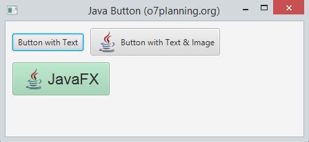 Javafx button example.  How Button Fits in the JavaFX Hierarchy Button inhe...