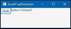 Javafx button setonaction.  I'm guessing that there is a method that is used for ...