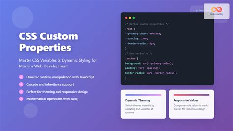 Javafx css variables.  Provides API for making properties styleable via CSS and fo...