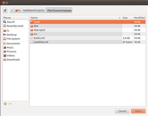 Javafx file chooser.  getTitle public final java.  The major advantage of ja...