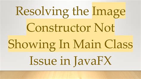 Javafx image not showing. Image; // load an image in background, displaying a placeholder while it's...