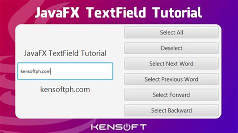 Javafx textfield default text.  May 23, 2015 · I would like to create border st...