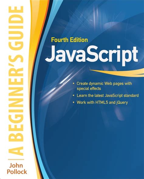 Javascript a beginners guide fourth edition. - Jan albarda en de groep van delft.