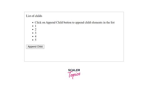 Javascript appendchild with class.  JavaScript appendChild () method examples Let&rsquo;s take s...
