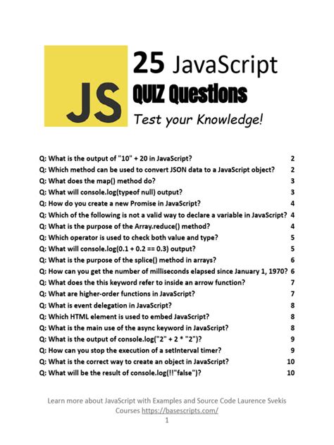 Javascript coding questions and answers for beginners.  Jan 25, 2009 · JavaScript now support...