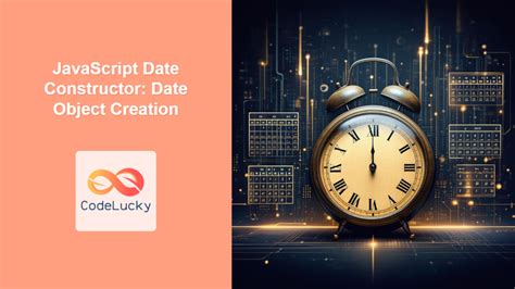 Javascript date generator.  Jan 10, 2025 · Master JavaScript date and time handling from ba...