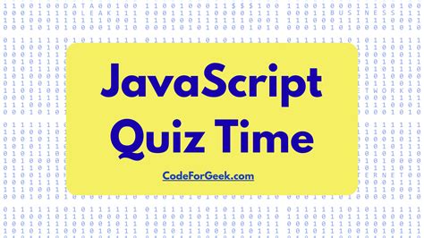 Javascript quiz with answers.  Improve your coding skills online with free JavaScript ...