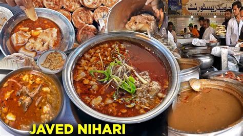 Javed Nihari Javed Nihari in Karachi Epic Street Food nalli ...