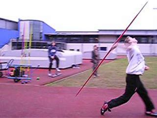 Javelin Technique - Grip - TeachPE.com