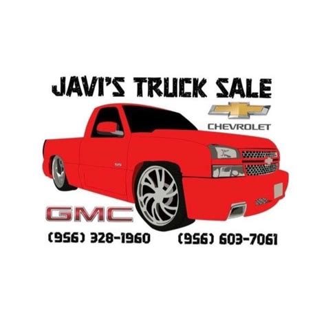 Javi's truck sale. JAVI'S TRUCK SALE LLC (Taxpayer #32080058921) is a business in Mcallen, Texas registered with Texas Comptroller of Public Accounts. The registered business location … 