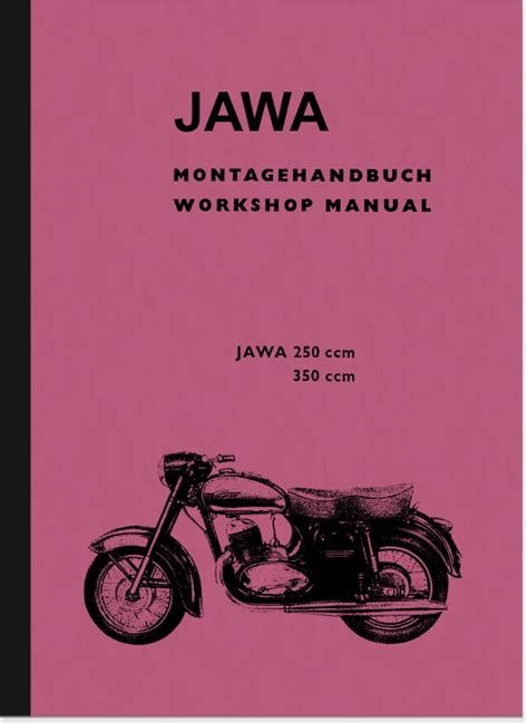 Jawa 250 350 353 354 service manual. - Fonds anciens des bibliothèques de montpellier.