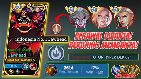 Jawhead Lock Dyrroth Ga Di Kasih Jatah Buff - YouTube