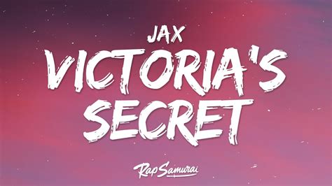 Jax - Victoria’s Secret (Lyrics) - YouTube