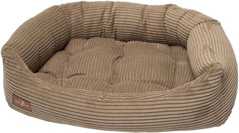 Jax and Bones Honey Corduroy Lounge Bed - amazon.com