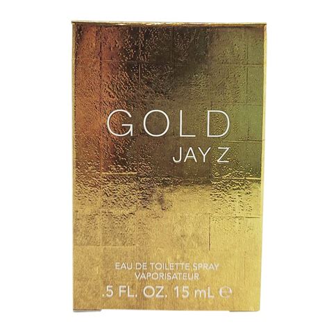 Jay-Z Gold Cologne Edt Spray For Men