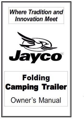 Jayco fold down trailer owners manual 1973 all models. - John deere 1360 discbine service manual.