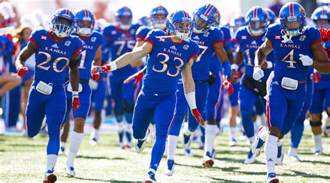 Oct 19, 2023 · The latest Kansas Jayhawks news, recruiting, transfers, and NIL information from on3.com. Kansas Jayhawks. On3. Home; ... Kansas Jayhawks Football Recruiting 