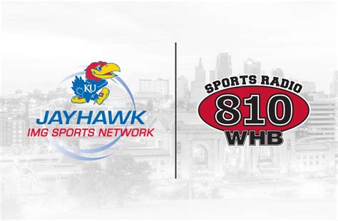 Radio: Jayhawk Radio Network; WHB (810) in Kansas City. 