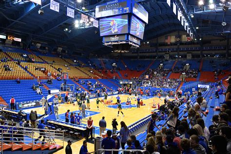 Competition rages on for Jayhawks’ last starting spot. Oct 19, 2023 @ 10:24am - Henry Greenstein. Kansas City, Mo. — Kansas coach Bill Self says a characteristic of the best teams is a clear .... 