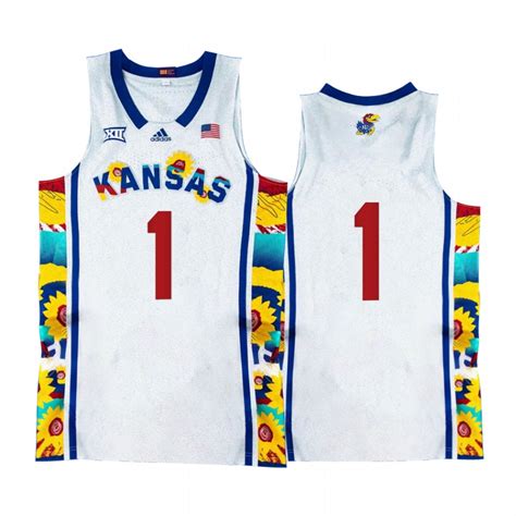 Jayhawks sunflower jersey. Jul 8, 2023 · LAWRENCE, KS. (KSNT) – Kansas football is going to have a new look when the Jayhawks run onto the field in 2023. The team released new uniforms on social media Friday. The new threads feature a ... 