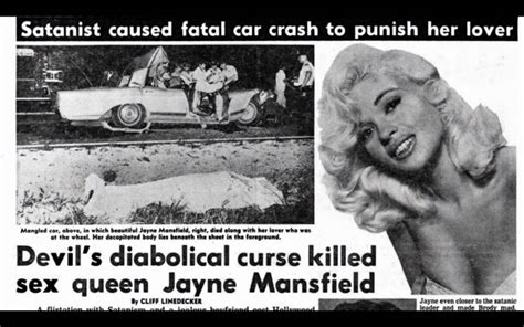 Jayne Mansfield : morte du satanisme ? – Libération