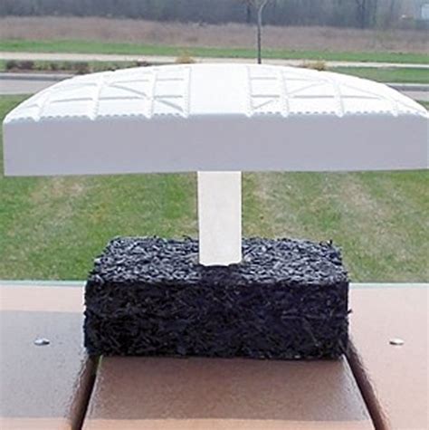 Jaypro Baseball Bases - Pre-Assembled Anchor Foundation