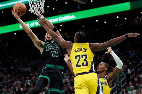 Jayson Tatum’s 34 power Celtics in 120-95 blowout of Indiana