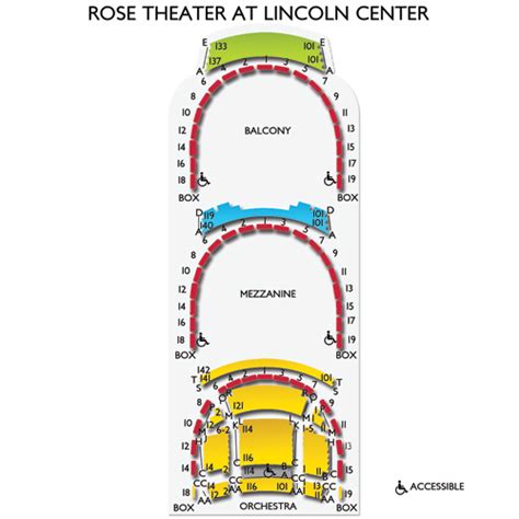 Jazz at lincoln center seating chart. Seating chart for Rose Theater, New York, NY. Color coded map of the seating plan with important seating information. 