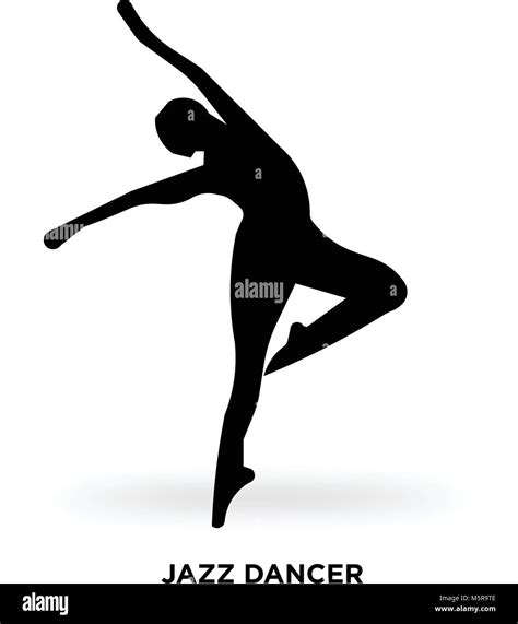 Jazz dance silhouette Vector Art Stock Images Depositphotos