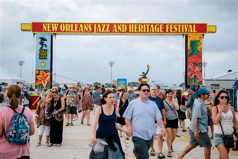 Jazz fest new orleans. Food Heritage Stage. THE FOOD HERITAGE STAGE offers visitors an opportunity to watch some of Louisiana’s best chefs in action. It is an exciting way to learn more about (and maybe sample!) some of the region’s rich cultural heritage. The demonstrators will celebrate the amazing seafood and other local ingredients that make our area so ... 