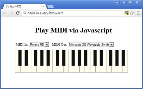 Jazz-MIDI - Chrome Web Store - Google Chrome