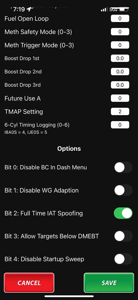 Jb4 default settings. comdefault settings are there in sticky post.  I'll edit thi...