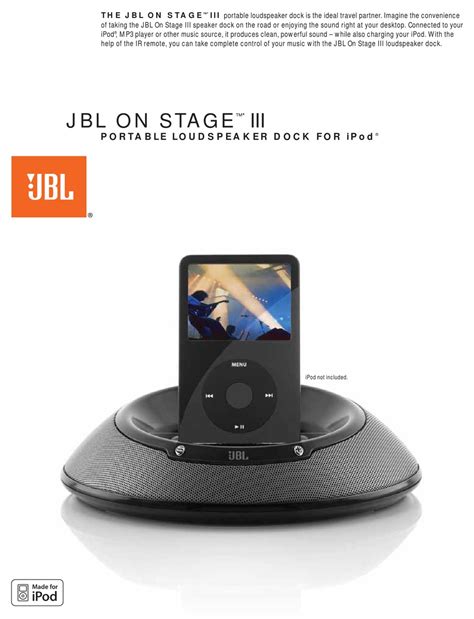 Jbl on stage iii user manual. - Jd stx38 black deck manual transmissi.