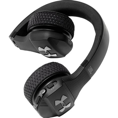 Jbl under armour headphones. Wireless freedom built for the grind UA Project Rock True Wireless offers a truly cord-free experience built for the grind. UA Storm waterproof technology and Antibacterial Sport Flex Fit ear tips were crafted specifically for all-condition training while the JBL Charged Sound was boldly optimized and tuned with rich bass for motivation. 