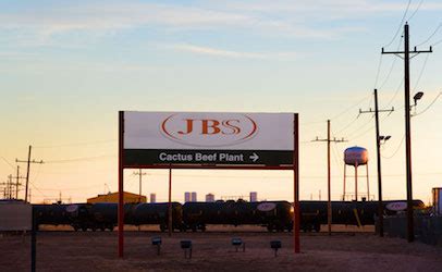 Jbs cactus tx. The Cactus operation is a two-shift, beef processing facility and distribution center located in the panhandle of Texas. Employs a total of 3,023 team members. Cactus is a key beef export plant, exporting approximately 23% of production to different countries including Japan, Mexico and Chile. 