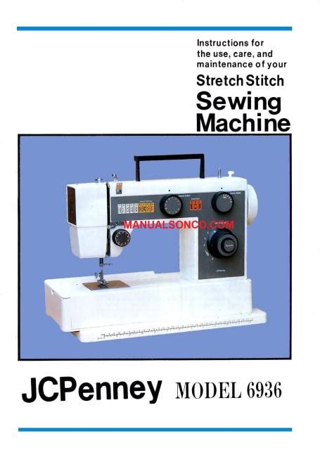 Jc penney 6936 sewing machine similar owners manual. - Ecuaciones diferenciales parciales farlow solutions manual.