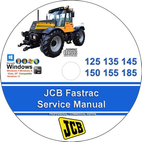 Jcb 125 135 145 150 155 185 fastrac service manual. - Volvo penta 230 250 251 dohc manuale completo di riparazione per motori marini.