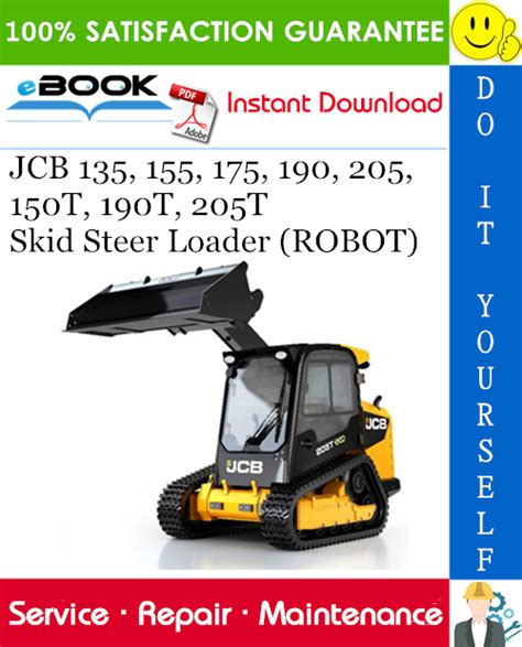 Jcb 135 155 175 190 205 150t 190t 205t skid steer loader robot service repair manual instant download. - Kuhn gmd 66 manual down loads.