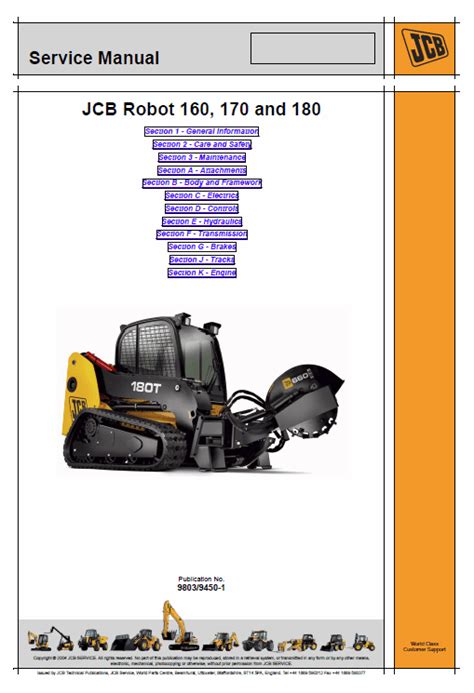 Jcb 160 170 170hf 180t 180thf robot service repair workshop manual. - Nissan armada 2005 factory service repair manual.