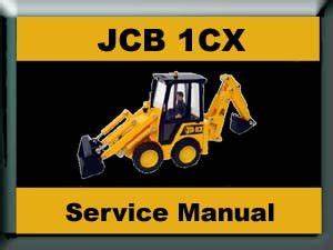 Jcb 1cx 208s backhoe loader workshop service manual. - Indicatori storici e culturali per una coerenza energetica.