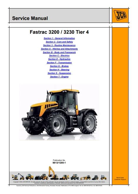 Jcb 3200 3230 fastrac service repair manual instant. - Operation research wayne winston solutions manual.