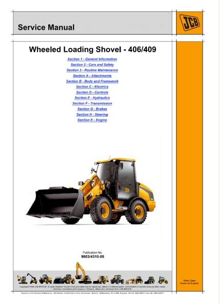 Jcb 406 409 radlader service handbuch. - Swann 4 channel h264 dvr manual.