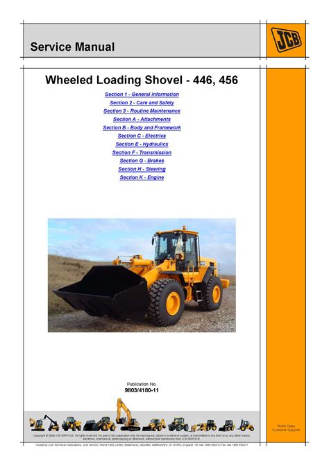 Jcb 446 456 wheel loader service manual. - Land rover series i service repair workshop manual download.