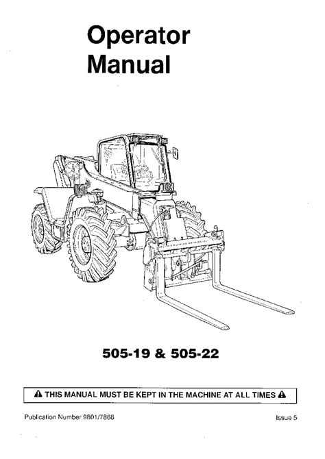 Jcb 505 19 505 22 506 36 506b 508 40 510 40 telescopic handler service repair workshop manual download. - Thornycroft 250 efwc diesel engine parts manual.