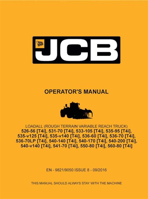 Jcb 531 533 535 536 540 541 550 manual de manipulador telescópico. - Ves video entertainment system installation guide.