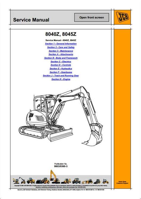 Jcb 8040z 8045z mini excavator service repair workshop manual instant download. - Hp pavilion dv7 1232nr repair manual.