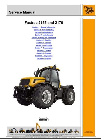 Jcb fastrac 2155 2170 workshop service manual. - Retórica y tomismo en espinosa medrano.