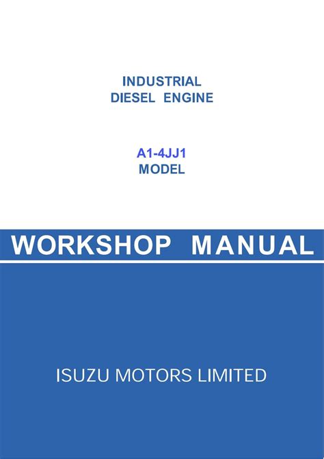 Jcb isuzu engine a1 4jj1 service repair workshop manual download. - Husqvarna te tc 350 410 610 manual de reparación taller 1995.